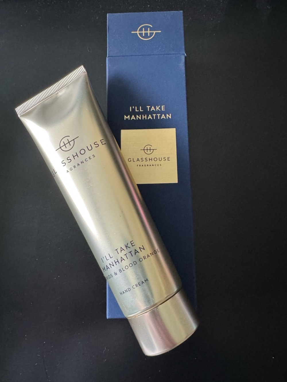 Glasshouse "I'll Take Manhattan" Hand Cream - Silver